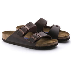 Birkenstock Arizona Habana Oiled Leather Soft Footbed Sandals EU 37-45 Unisex