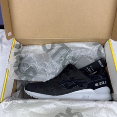 Asics Gel-Lyte 3 Mid Grey/Black Mens Size 8.5 H7ZNQ-9690 Japanese Denim