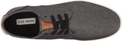 Steve Madden – Men’s Fenta Fashion Sneaker, Black Fabric, Size 9.5