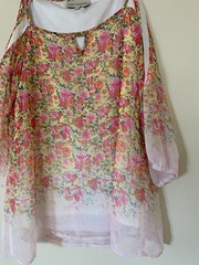 Urban collection. Floral tank top, lightweight blouse
