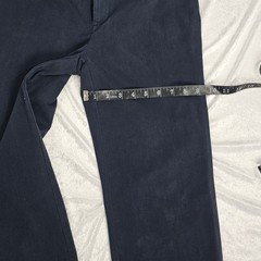 Lila Ryan Jase Navy Straight Leg Brushed Sateen Pedal Pushers Women’s Size 6