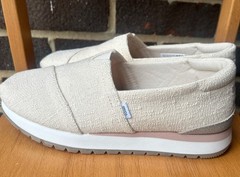 Toms Women Resident Plus Natural Two Tone Slub Size 7.5