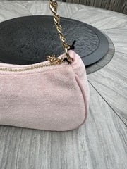 Juicy Couture Raising Star Shoulder Bag Pink Diamond Y2K Velour