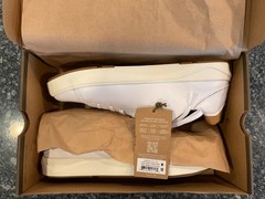 Olukai Lae’ahi li ‘ili Leather Sneaker – Bright White Size 10 Men’s New
