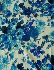 Blue Floral Dress by CERES USA