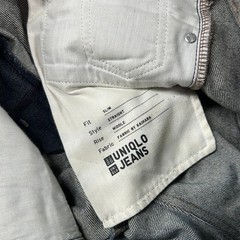 Uniqlo Jeans Mens 30×31 Dark Indigo Selvedge Kaihara Japanese Denim Slim