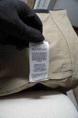 Mountain Hardwear tan jacket full zip 95% nylon 5% elastane mens XL w dimensions