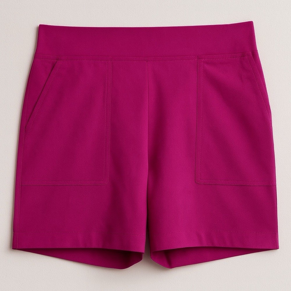 Wildfox Women’s Shorts, Size S, Color Pink, 5” Inseam, Elastic Waist, Pockets..