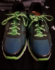 Dr Comfort Katy Women Size 7.5W Green Blue Diabetic Therapeutic Walking Sneakers