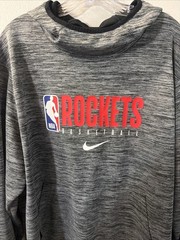 Nike Mens NBA Hoodie Houston Rockets Pullover Dri-Fit Sweatshirt Sz XXL