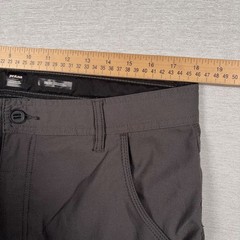Prana Zion Slim Fit Pants Mens Size 36×32 Gray Nylon Elastane
