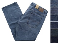 Aramark Men’s Denim Jeans 100% Cotton, Classic 5-Pocket, Pre-Washed, Relaxed Fit