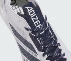 NWT adidas Adizero Electric Mens Football Cleats White Navy Blue IE6290 Sz 9