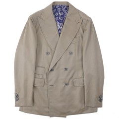 Stile Latino Napoli Slim-Fit Olive Heavier Twill Wool Suit 40R (Eu 50) NWT