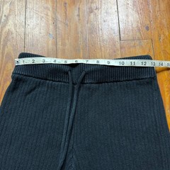 Reformation 2 Piece Sweater Shorts Set Women Size Small Black