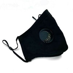 4 packs Face Masks high quality Reusable Washable Cloth Mask with filter (Black)