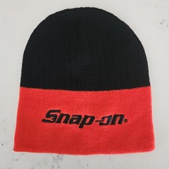 Snap-on Tools Red and Black Logo Beanie Stitched Logo