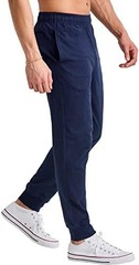 Hanes Pants Originals Cotton Joggers, Jersey Sweatpants for Men With Pockets,