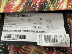 Dolce & Gabbana Crystal Embellished Boots Mens US12 EU45 New Box MSRP $2595