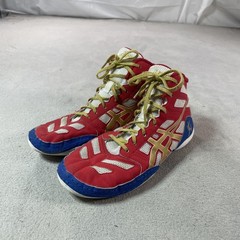 Asics JB Elite Shoes Mens Size 6 Red Wrestling Sneakers Dream It Do It