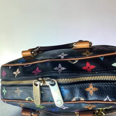 🍒ICONIC BAG LOUIS VUITTON TROUVILLE TAKASHI MURAKAMI MULTICOLOR BLACK AUTH 🍓