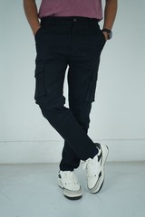 Men’s Flex Cargo Trousers Heavy Duty Stretch Casual Pants