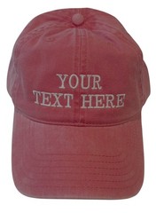 Custom Embroidered Baseball Cap Personalized Text Dad Hat with Your Own Message
