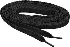10 SECONDS FLAT SHOE LACES 27/36/40/45/54/63 inches Pick Your Color MADE IN USA