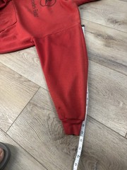 Vintage Mercedes-Benz Red Boxy Hoodie Men’s M