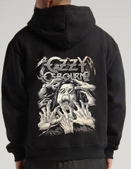 Ozzy Osbourne Men’s Black Zip Hoodie (Multiple Variations)