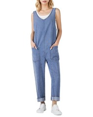 HISEA Women Loose Fit Denim Jumpsuit Harem Pants Casual Romper Baggy Overalls