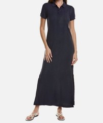 ATM Anthony Thomas Melillo Women’s Blue Pique Polo Dress Size S