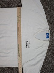 Vintage Champion Southwest State University Sweater V Neck Ivory White XXL USA