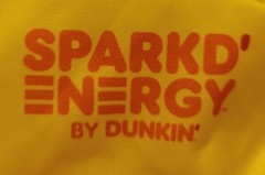Dunkin’ Donuts Sparkd Energy Bucket Hat Reversible Adult OSFA New