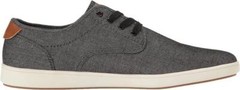 Steve Madden – Men’s Fenta Fashion Sneaker, Black Fabric, Size 9.5