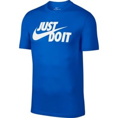 Nike Men’s T-Shirt Sportswear “Just Do It” Short Sleeve Crew Neck Athletic Shirt