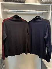 Two (2) Murano Liquid Luxury 1/4 Zips – Slim Fit Large