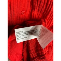 Universal Thread Orange Button-Front Midi Dress