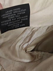 Tombolini Men’ Blazer Jacket 100% Suede Leather EU 52 ( M / L ) Made in Italy