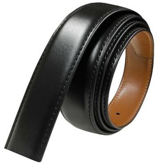 160506 Reversible Belt Strap Replacement Genuine Leather Dress Belt, 1-1/4″ wide