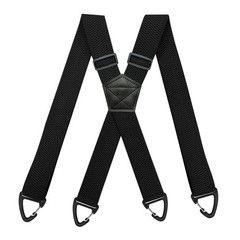 Men’s Heavy Duty Hidden Suspenders X-Back 1.5″ Adjustable Under Clothes Braces