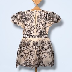 Maeve Anthropologie Embroidered Puff Sleeve Dress UK 12 Petite NWT RRP £240