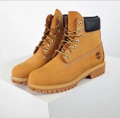 NEW Timberland 6 Inch Boot Wheat Nubuck Premium TB010061-713 Szes 5-5.5