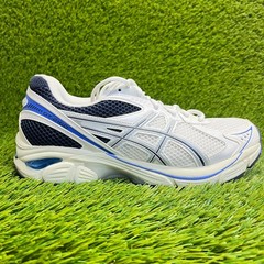 Asics GT-2160 Mens Size 8 White Blue Athletic Running Walking Shoes Sneakers