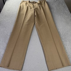 Canali Pants Mens 36 50 Beige Wool Tessuto Trousers Dress Slacks Business