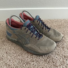 ASICS Gel-Lyte V Sneakers Mens 9 Taupe Grey India Ink H7J4L Suede Lifestyle Shoe