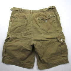 Vtg Y2K American Eagle Military Parachute Cargo Shorts Mens 34 x 10.5 Rugged