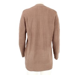 Women’s Open Front Knit Cardigan Sweater with Pockets