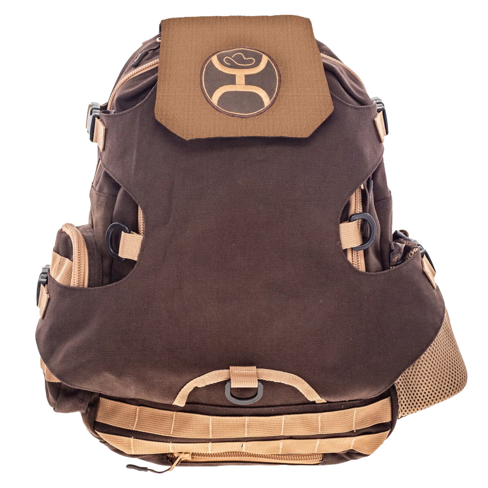 Hooey ‘Mule’ Brown & Tan Accent Backpack BP2604BRTN