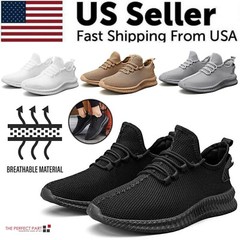 Running Shoes Sneakers Casual Men’s Outdoor Athletic Jogging Sports Tennis Gym